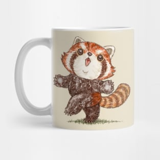 Dancing red panda Mug